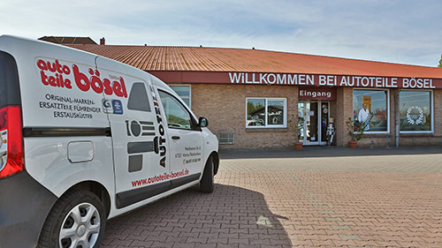 Autoteile Bösel Pfeddersheim Außenansicht